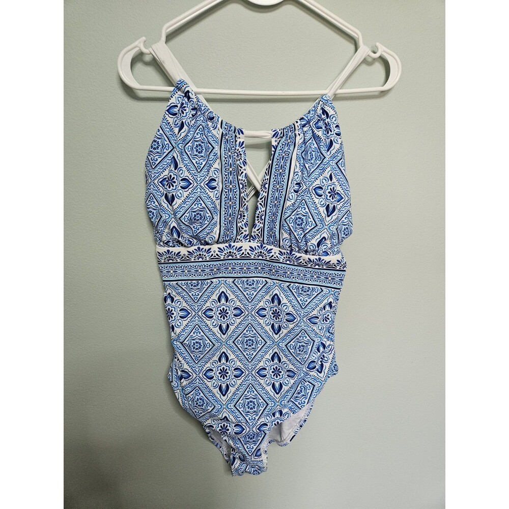 Sz 10 - La Blanca Swimsuit Tummy Control